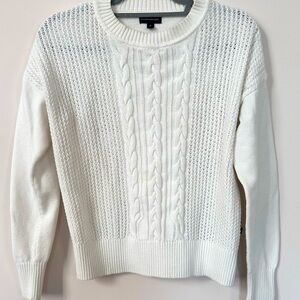 Banana Republic warm white sweater